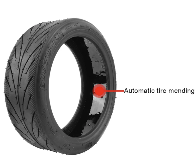 Anvelopa fara camera Ninebot G30 60/70-6.5 lichid anti-punctura