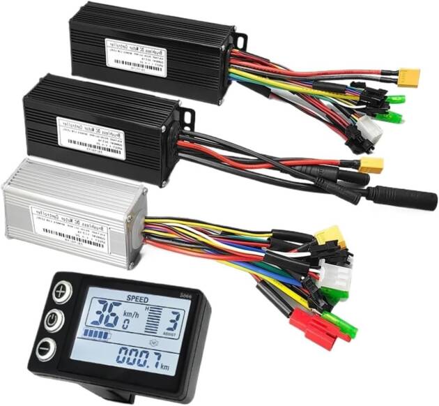 Set Controller plus display S866 17A 36/48V
