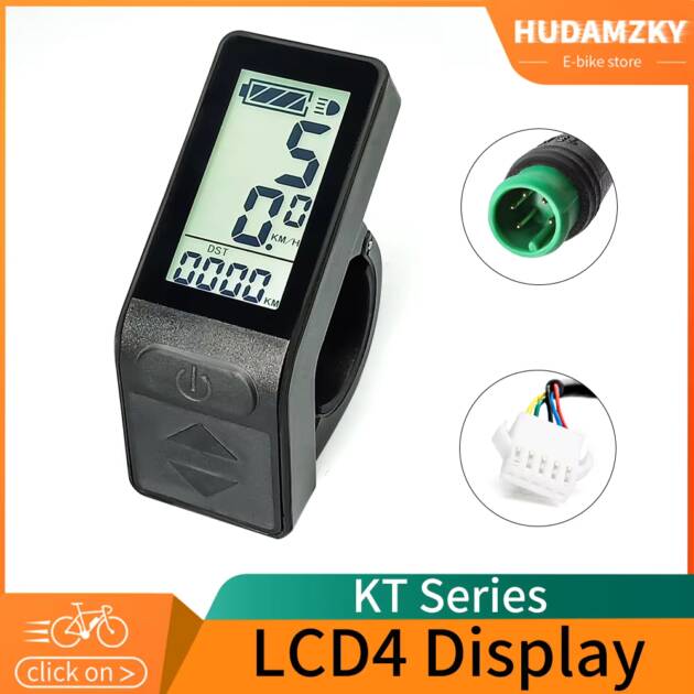 Дисплей KT LCD 4 24-48 В Водонепроницаемый разъем — изображение 2