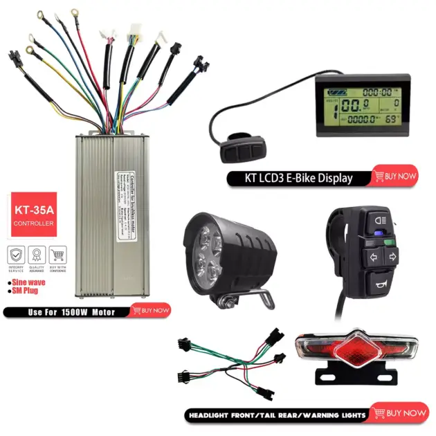 Controller KT With light line (Sinewave) 35A 36/48V