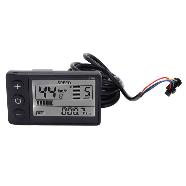 36V/48V LCD DISPLAY Electric Bicycle Dashboard (s866) - imagine 4